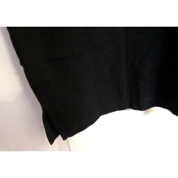 Jason Alexander Men's polo type shirt with collar - Black - XL - New without tag - Picture 9 of 10